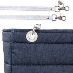BOLSA SUNDAR BASICA ZIPPER MEZCLILLA en internet