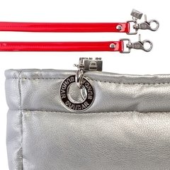 BOLSA SUNDAR BASICA ZIPPER PLATEADA en internet