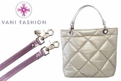 BOLSA SUNDAR ROMBOS ZIPPER DORADA - online store