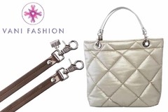 BOLSA SUNDAR ROMBOS ZIPPER DORADA on internet
