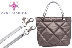 BOLSA SUNDAR ROMBOS ZIPPER ESTAÑO