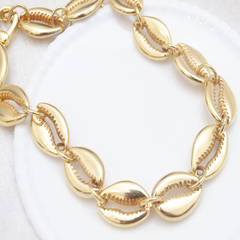 COLLAR CARACOL DORADO