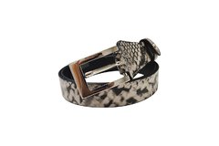 CINTO NURIA MORERA SNAKE NEGRO