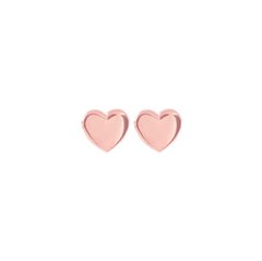 ARETES DE CORAZON ROSADO - buy online