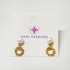 ARETES PERLITA CON SOL