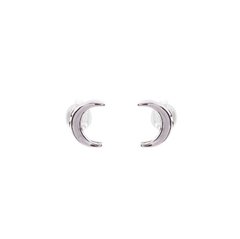 ARETES LUNA PLATEADO - comprar en línea