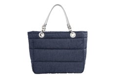BOLSA SUNDAR BASICA ZIPPER MEZCLILLA