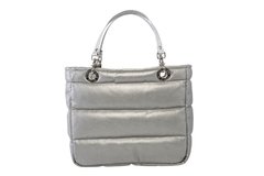 BOLSA SUNDAR BASICA ZIPPER PLATEADA