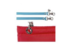 BOLSA SUNDAR BASICA ZIPPER ROJA