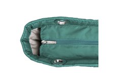 BOLSA SUNDAR BASICA ZIPPER VERDE JADE - Vani Fashion