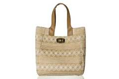 BOLSA NURIA MORERA YUTE BORDADO CAMEL