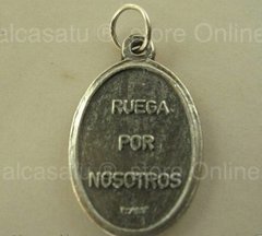 300 Medallas Ovalada Plateada Italianas 25 Unid De Cada Una - comprar online