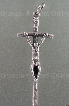 cruz papal crucifijo