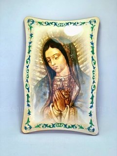 cuadro resina Guadalupe fars alcasatu virgen colgar Italia vaticano advocaciones