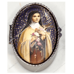santa teresa lisieux porta rosario alcasatu teresita