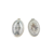 50 Medalla virgen Milagrosa de 22 mm Plateada ovalada