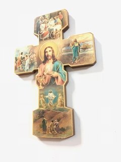 cruz italiana misterios del rosario Jesus alcasatu