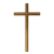 Cruz Crucifijo Madera Con Alma De Bronce 25.5cm (Italy)