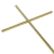 Cruz Crucifijo Varilla Bronce Sin Cristo (Italy)