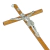 Cruz Crucifijo Madera Varilla Cristo Plateado 16cm (Italy) - comprar online