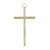 Cruz Varilla Metal Bronce 9cm (Italy)