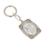 Llavero Papa Francisco Relieve Dorada C/Flores Souvenirs Italy