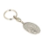 Llavero Virgen Lourdes Gruta Ruega Por Nosotrosl Oval Grd Souvenirs Italy