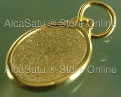 10 Medallas Dije Santa Juana de Arco Religion Esmaltada 1,9cm - alcasatu 