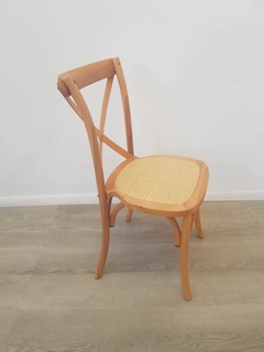 Silla Cross Madera Haya Natural