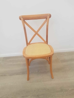 Silla Cross Madera Haya Natural