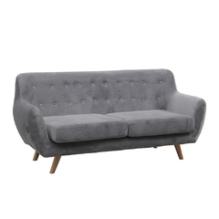Sillon Krogh Gris 3 Cuerpos con USB 