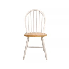 Silla Windsor Blanca con asiento Natural en internet