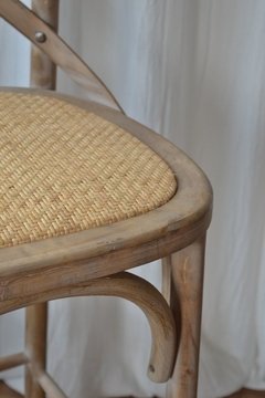 Banqueta Cross Madera Grey