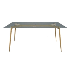 Mesa Tulip de Vidrio 120x80 
