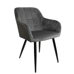 Sillón Monaco Tapizado en Pana pata Negra