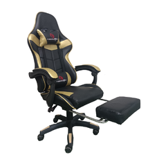 Silla Gamer Negro Dorado