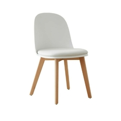 Silla Vita Nórdica Blanca pata Madera