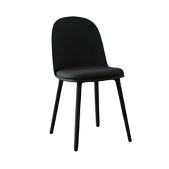 Silla Vita Pvc Negra
