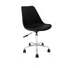 Silla Tulip Giratoria Color Negro