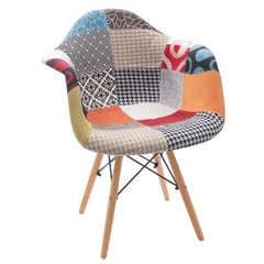 Sillon Eames Patchwork Fuerte
