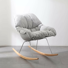 Sillon Mecedor Eames Tapizado