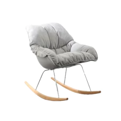 Sillon Mecedor Eames Tapizado