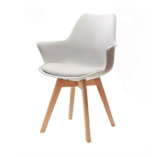 Sillon Tulip Respaldo Alto con Almohadón