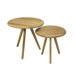 Mesa Ratona Chica Madera Meet x2
