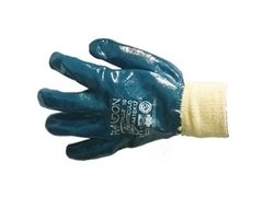 Guantes Randon Cargo Pesado Azul C/ Puño Elástico Tejido. en internet