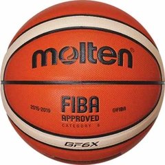 Pelota de basquet N°6 oficial Molten Gf6 comp femenino