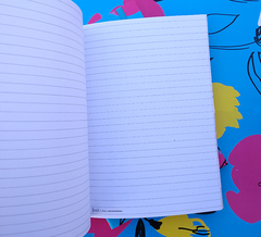 Libreta Fleurs Amarillo