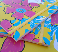 Libreta Fleurs Amarillo