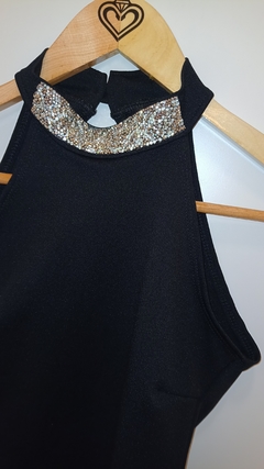 MUSCULOSA TINI AMERICANA CUELLO STRASS - comprar online