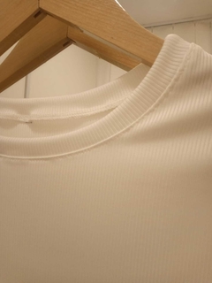 Imagen de REMERA LONDRES MANGA LARGA MORLEY BLANCA PERLADA